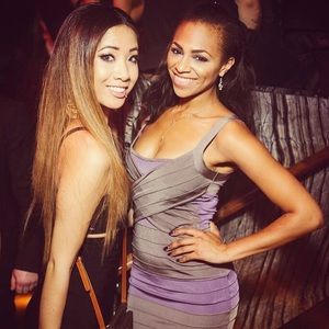 Bebe bandage dress s